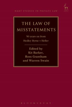 Cover of the book Law of Misstatements by 