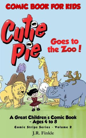 Book cover of Comic Book for Kids: Cutie Pie Goes to the Zoo