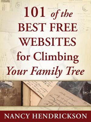 Book cover of 101 of the Best Free Websites for Climbing Your Family Tree
