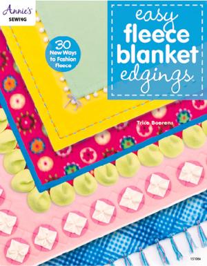 Cover of the book Easy Fleece Blanket Edgings by Pearl Louis Krush