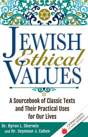 Cover of the book Jewish Ethical Values by Elliot N. Dorff, PhD
