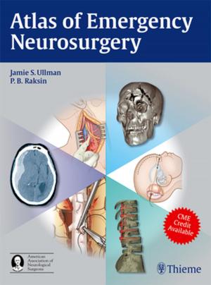 Cover of the book Atlas of Emergency Neurosurgery by Michael B. Zimmermann
