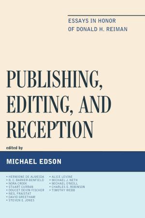 Cover of the book Publishing, Editing, and Reception by Edward C. Ratledge, William W. Boyer