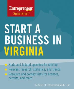 Cover of the book Start a Business in Virginia by Entrepreneur Press, Karen Thomas