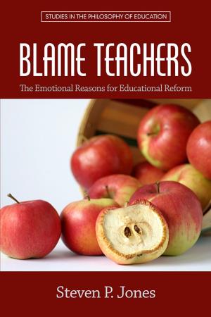 Book cover of Blame Teachers
