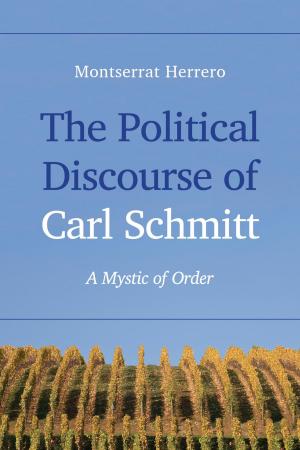 Cover of the book The Political Discourse of Carl Schmitt by Eric Alliez, Professor