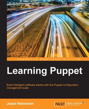 Cover of the book Learning Puppet by Vitthal Srinivasan, Janani Ravi, Judy Raj