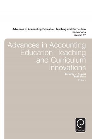 Cover of the book Advances in Accounting Education by Marios Sotiriadis, Dogan Gursoy