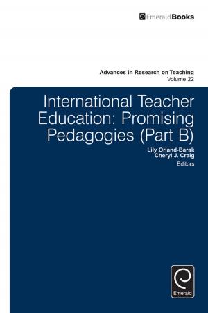 Cover of the book International Teacher Education by Rajib Shaw