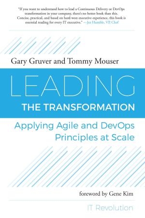Book cover of Leading the Transformation
