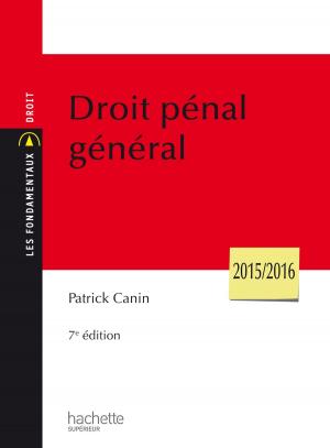 Cover of the book Droit Pénal Général by Jean-Paul Valette