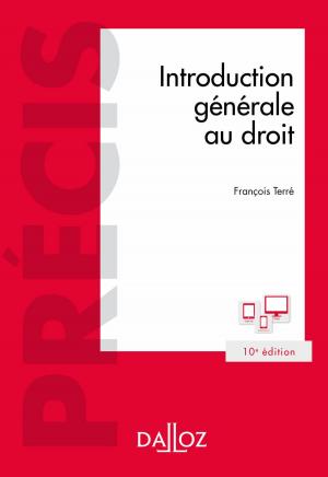 Cover of the book Introduction générale au droit by Jean-Claude Ricci
