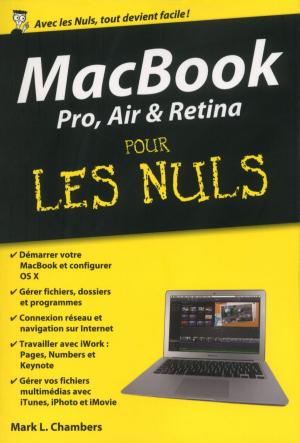 Book cover of MacBook Pro, Air et Retina Pour les Nuls, édition poche
