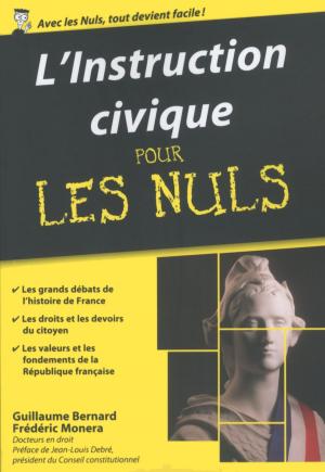 Cover of the book L'instruction civique Pour les Nuls, édition poche by Catherine POGGI