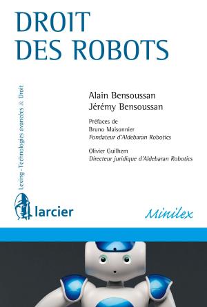 Cover of the book Droit des robots by François Hubé