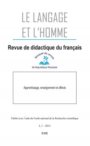 Cover of the book Apprentissage, enseignement et affects by Cynthia Eid, Fady Fadel