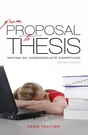 Book cover of From proposal to thesis: Revised edition