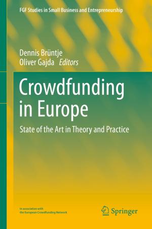 Cover of the book Crowdfunding in Europe by Sayed Hadi Sadeghi