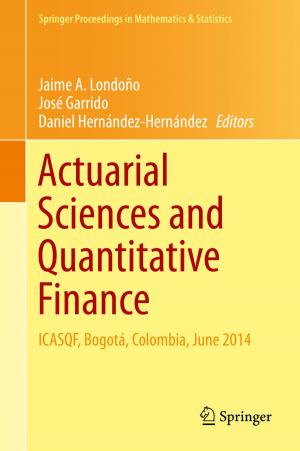 bigCover of the book Actuarial Sciences and Quantitative Finance by 