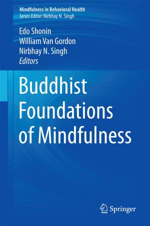 Cover of the book Buddhist Foundations of Mindfulness by Vitomir Šunjić, Vesna Petrović Peroković
