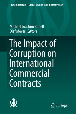 Cover of the book The Impact of Corruption on International Commercial Contracts by Steven G. Krantz