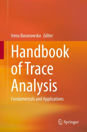 Cover of the book Handbook of Trace Analysis by Peter Ikechukwu Osuji