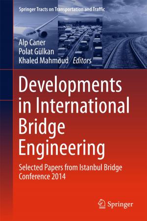 Cover of the book Developments in International Bridge Engineering by Marcelo Anunciação Jaculli, José Ricardo Pelaquim Mendes
