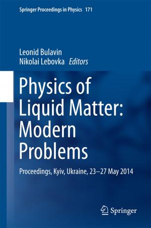 Cover of the book Physics of Liquid Matter: Modern Problems by Sunder John Boopalan