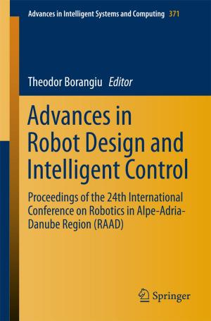 Cover of Advances in Robot Design and Intelligent Control