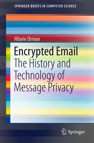 Cover of the book Encrypted Email by Hans van Ditmarsch, Barteld Kooi