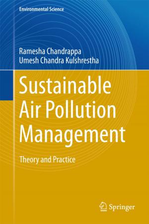 Cover of the book Sustainable Air Pollution Management by Rajeev K. Singla, Ashok K. Dubey, Sara M. Ameen, Shana Montalto, Salvatore Parisi