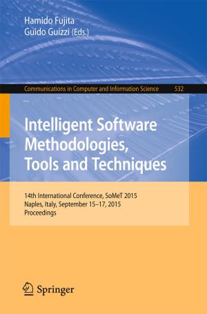 Cover of the book Intelligent Software Methodologies, Tools and Techniques by Amitai Etzioni
