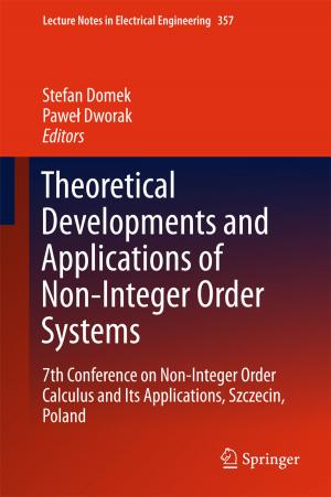 Cover of the book Theoretical Developments and Applications of Non-Integer Order Systems by Víctor M. Toledo, Manuel González de Molina