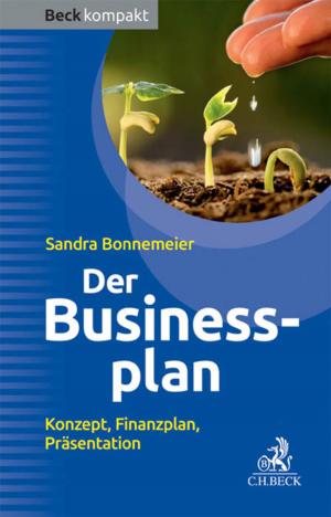 Cover of the book Der Businessplan by Benjamin J Harvey