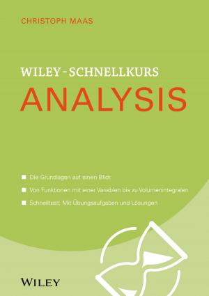 Cover of Wiley-Schnellkurs Analysis