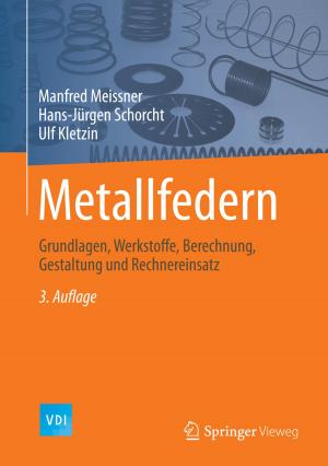 Cover of the book Metallfedern by Thomas Rüedi, A.H.C. von Hochstetter, R. Schlumpf