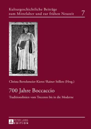 Cover of the book 700 Jahre Boccaccio by Wojciech Kriegseisen, Alex Shannon
