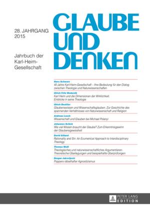 Cover of the book Glaube und Denken by Lukas Ohly, Catharina Wellhöfer