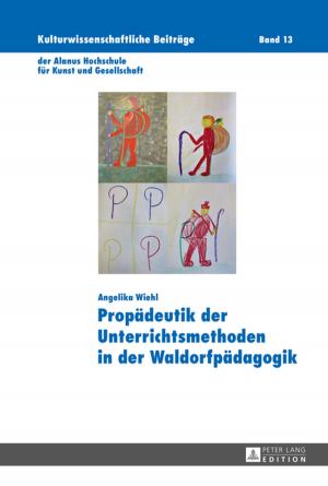 Cover of the book Propaedeutik der Unterrichtsmethoden in der Waldorfpaedagogik by Vivian Pereira-Koschorreck