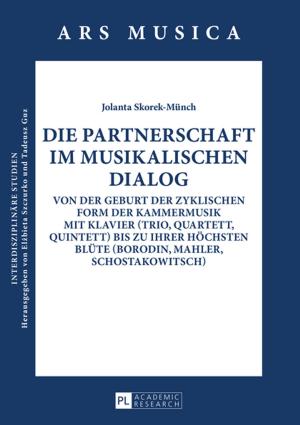 Cover of the book Die Partnerschaft im musikalischen Dialog by Minkyu Lee