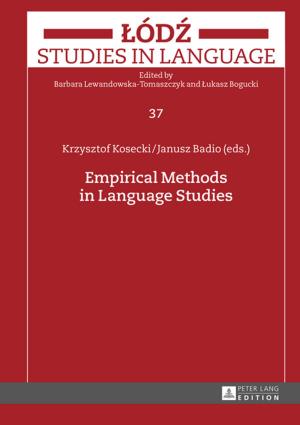 bigCover of the book Empirical Methods in Language Studies by 