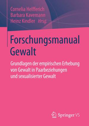 Cover of the book Forschungsmanual Gewalt by Franz Petermann, Ute Koglin