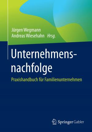 Cover of the book Unternehmensnachfolge by Jörn Redler