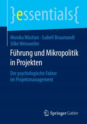 Cover of the book Führung und Mikropolitik in Projekten by Christian Faden