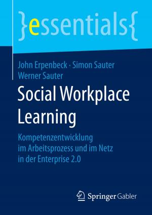Cover of the book Social Workplace Learning by Roland Eckert