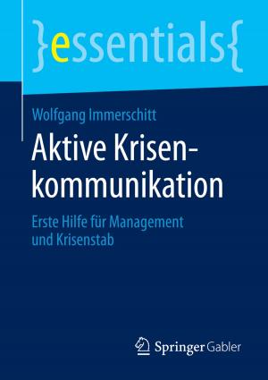 Cover of the book Aktive Krisenkommunikation by Manfred Schmid