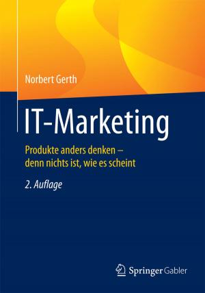 Cover of the book IT-Marketing by Simona Bernardi, José Merseguer, Dorina Corina Petriu