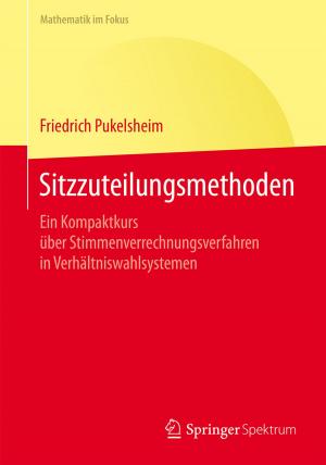 Cover of the book Sitzzuteilungsmethoden by Friedrich-Karl Ewert