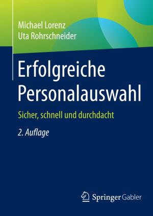 Cover of the book Erfolgreiche Personalauswahl by Wolfgang Weber, Rüdiger Kabst, Matthias Baum