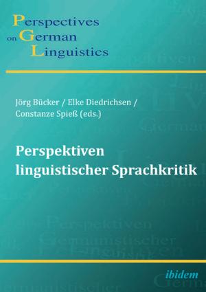 Cover of the book Perspektiven linguistischer Sprachkritik by Iulia-Sabina Joja, Andreas Umland